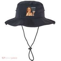 Liquor Where She Likes It Funny Drinking Alcohol Lover Bucket Hat thumb 0