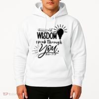 Let Wisdom Speak Through You Psalm 37:30 Hoodie thumb 2