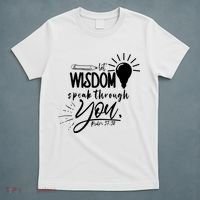 Let Wisdom Speak Through You Psalm 37:30 T-Shirt thumb 5