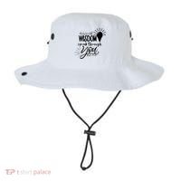Let Wisdom Speak Through You Psalm 37:30 Bucket Hat thumb 0