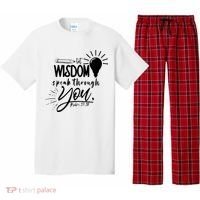 Let Wisdom Speak Through You Psalm 37:30 Pajama Set thumb 0