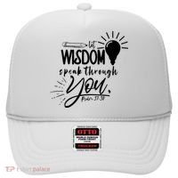 Let Wisdom Speak Through You Psalm 37:30 Hat thumb 0