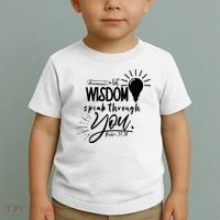 Let Wisdom Speak Through You Psalm 37:30 Toddler T-Shirt thumb 2