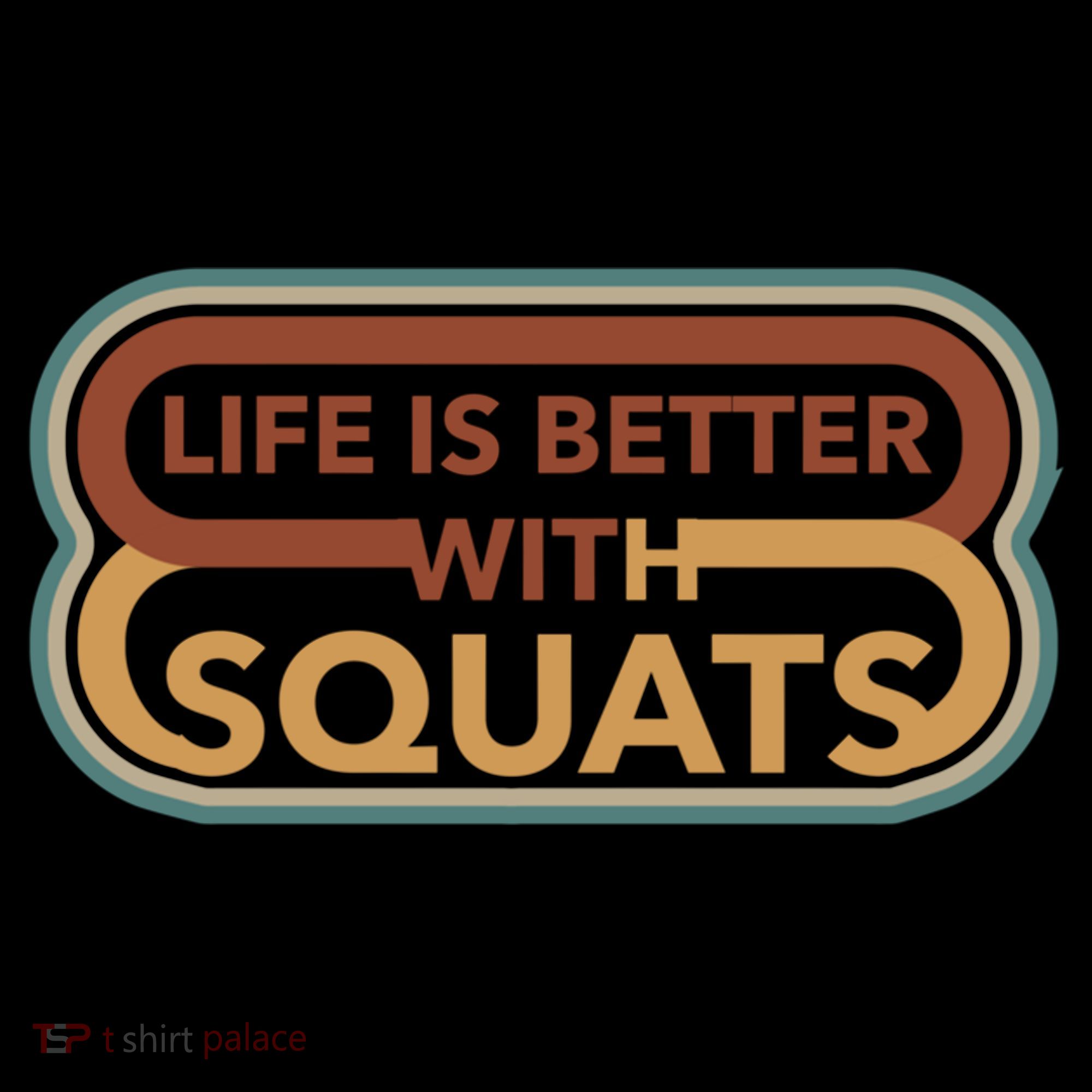 Life With Squats Gym Powerlifter Training Gift Pajama Set