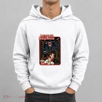 Lets Watch Scary Movie Halloween Ghostface Retro Hoodie thumb 0