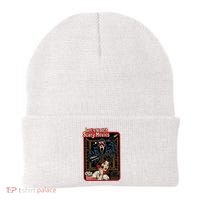 Lets Watch Scary Movie Halloween Ghostface Retro Beanie thumb 0