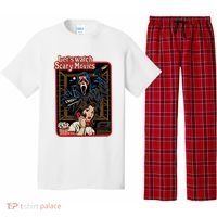 Lets Watch Scary Movie Halloween Ghostface Retro Pajama Set thumb 0