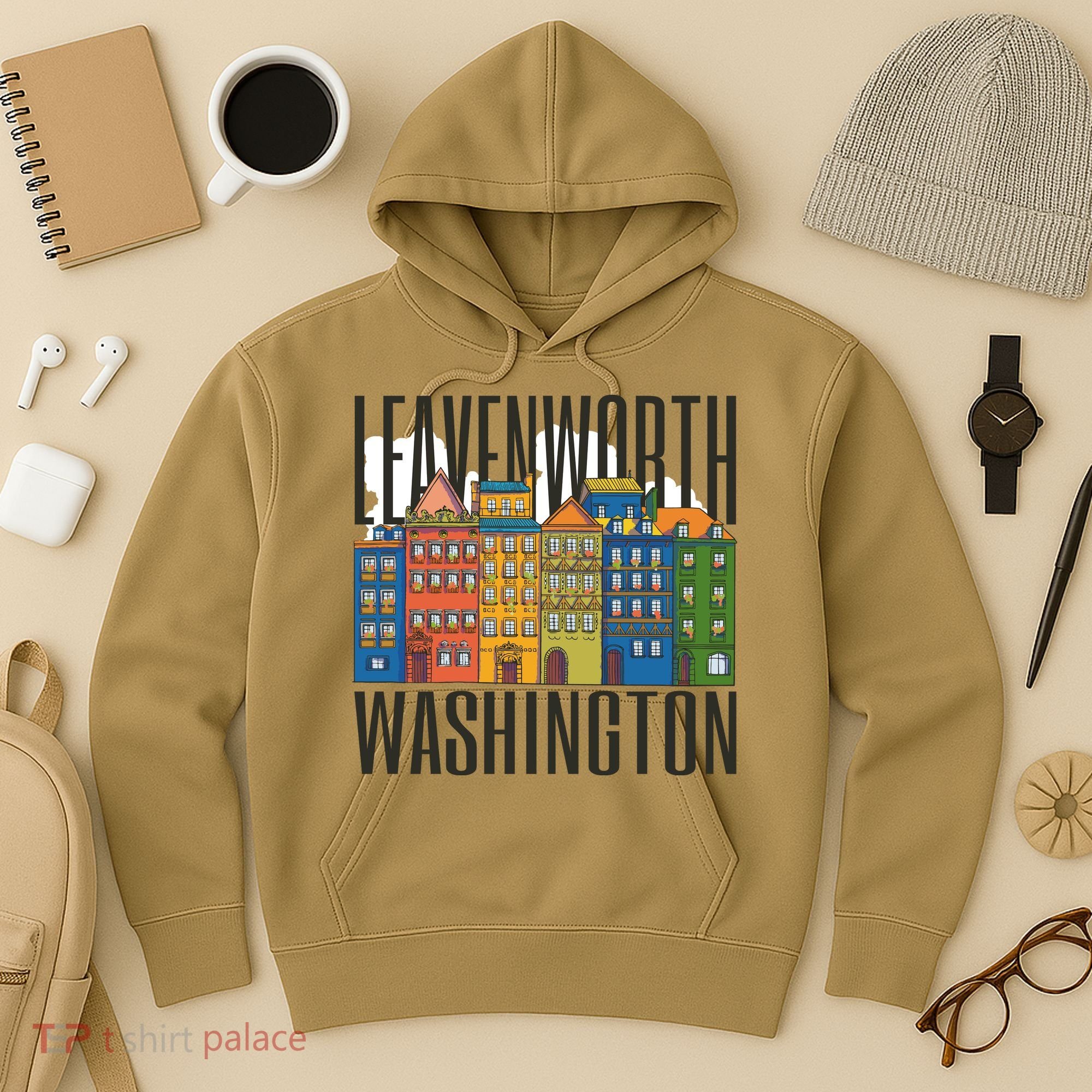 Leavenworth Washington State Hoodie