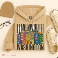 Leavenworth Washington State Hoodie thumb 4