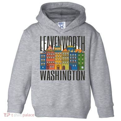 Leavenworth Washington State Toddler Hoodie