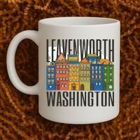 Leavenworth Washington State Coffee Mug thumb 2
