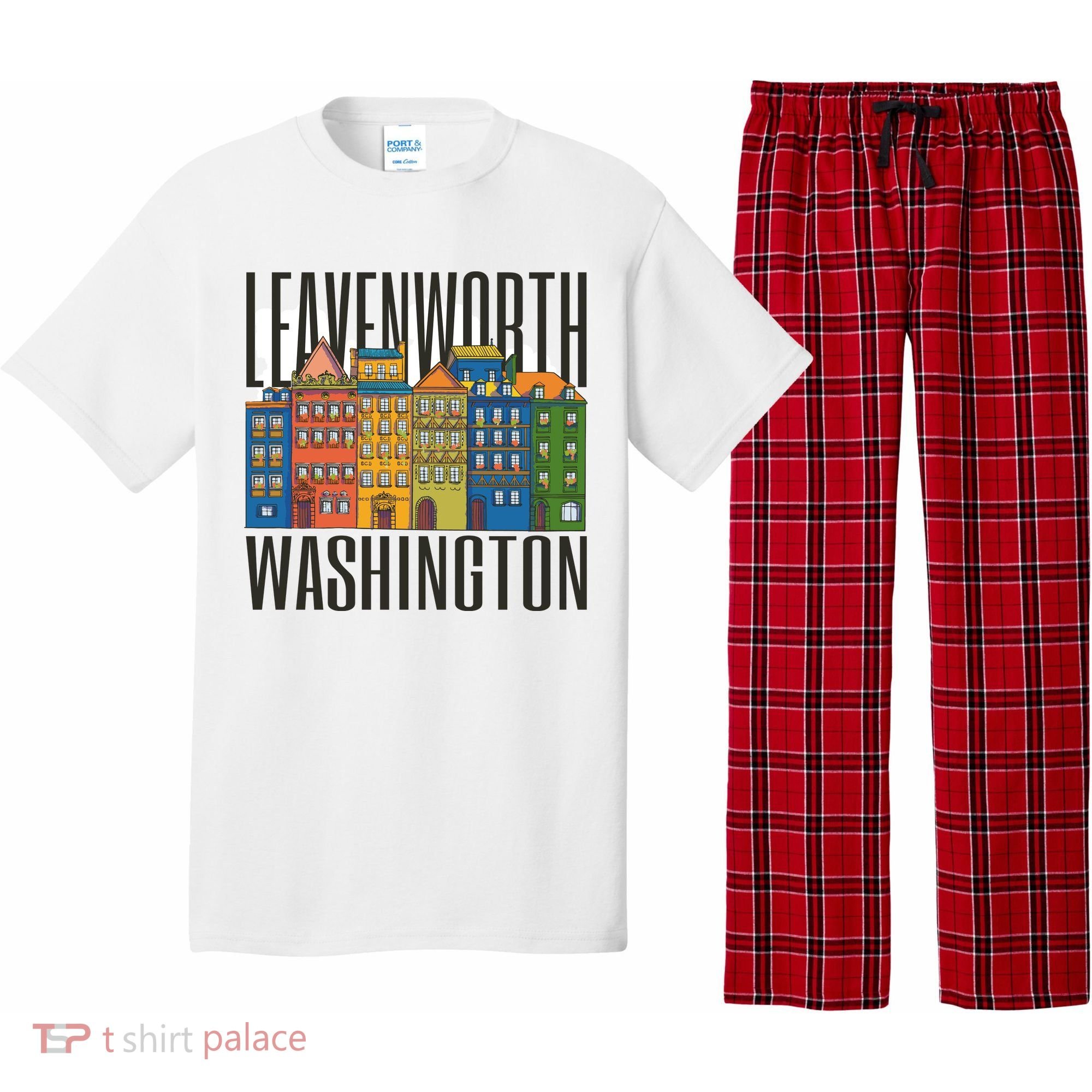 Leavenworth Washington State Pajama Set