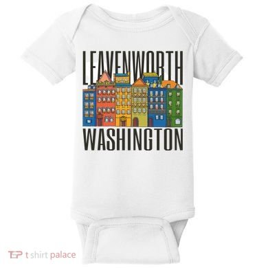 Leavenworth Washington State Baby Bodysuit