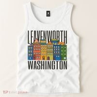Leavenworth Washington State Tank Top thumb 2