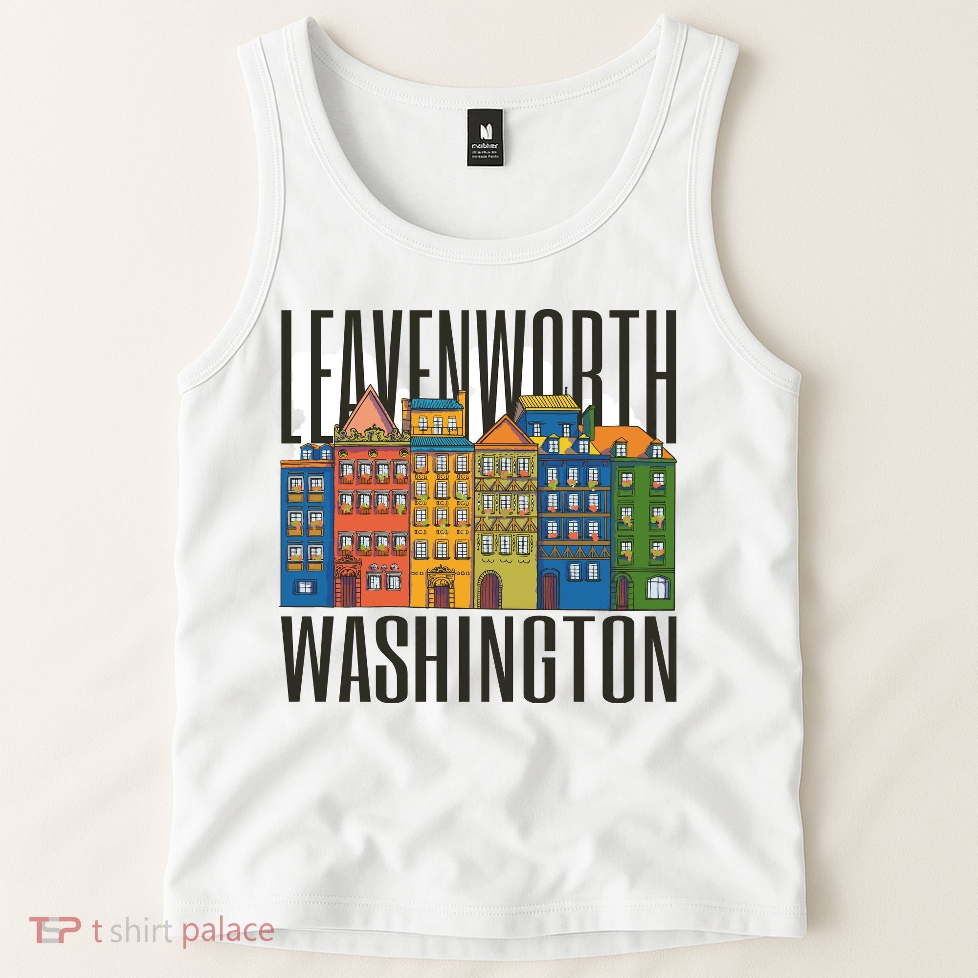 Leavenworth Washington State Tank Top