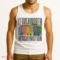 Leavenworth Washington State Tank Top thumb 3