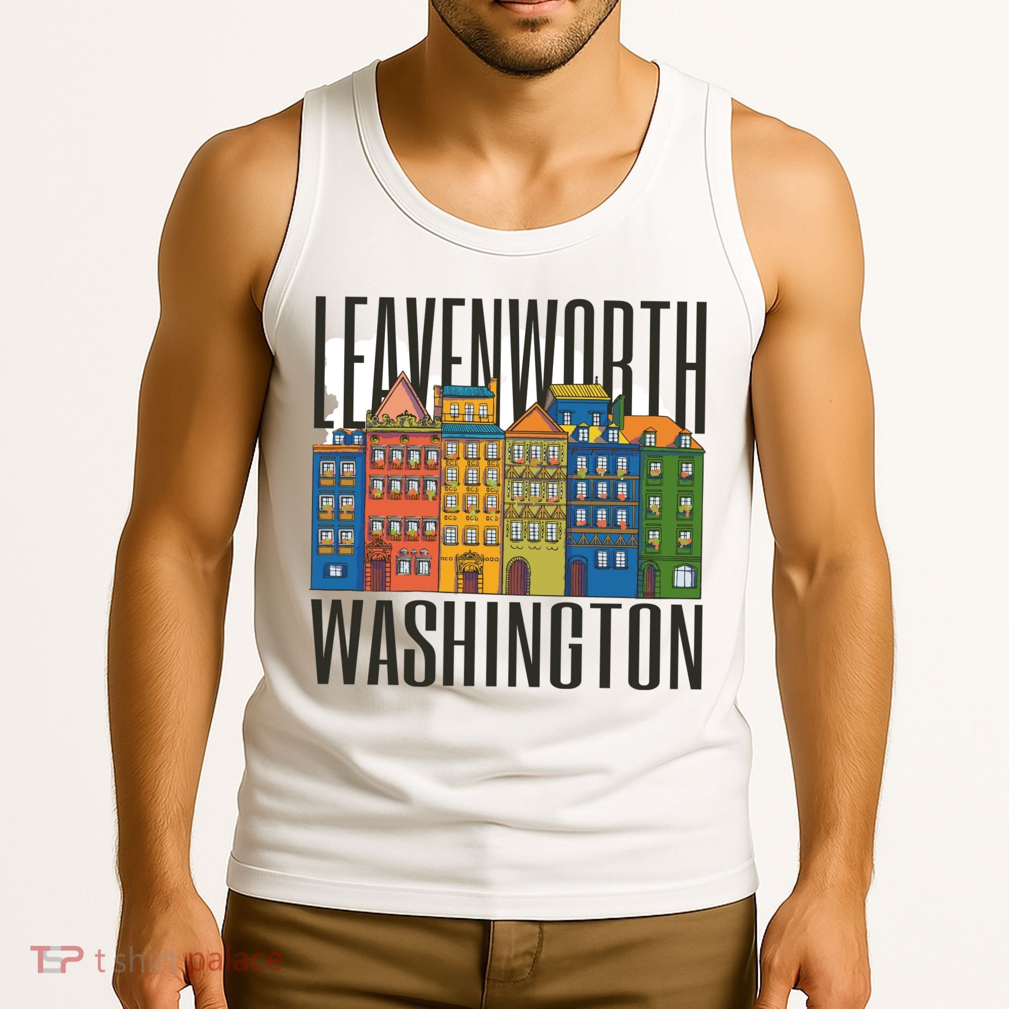 Leavenworth Washington State Tank Top