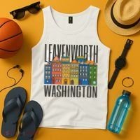 Leavenworth Washington State Tank Top thumb 4