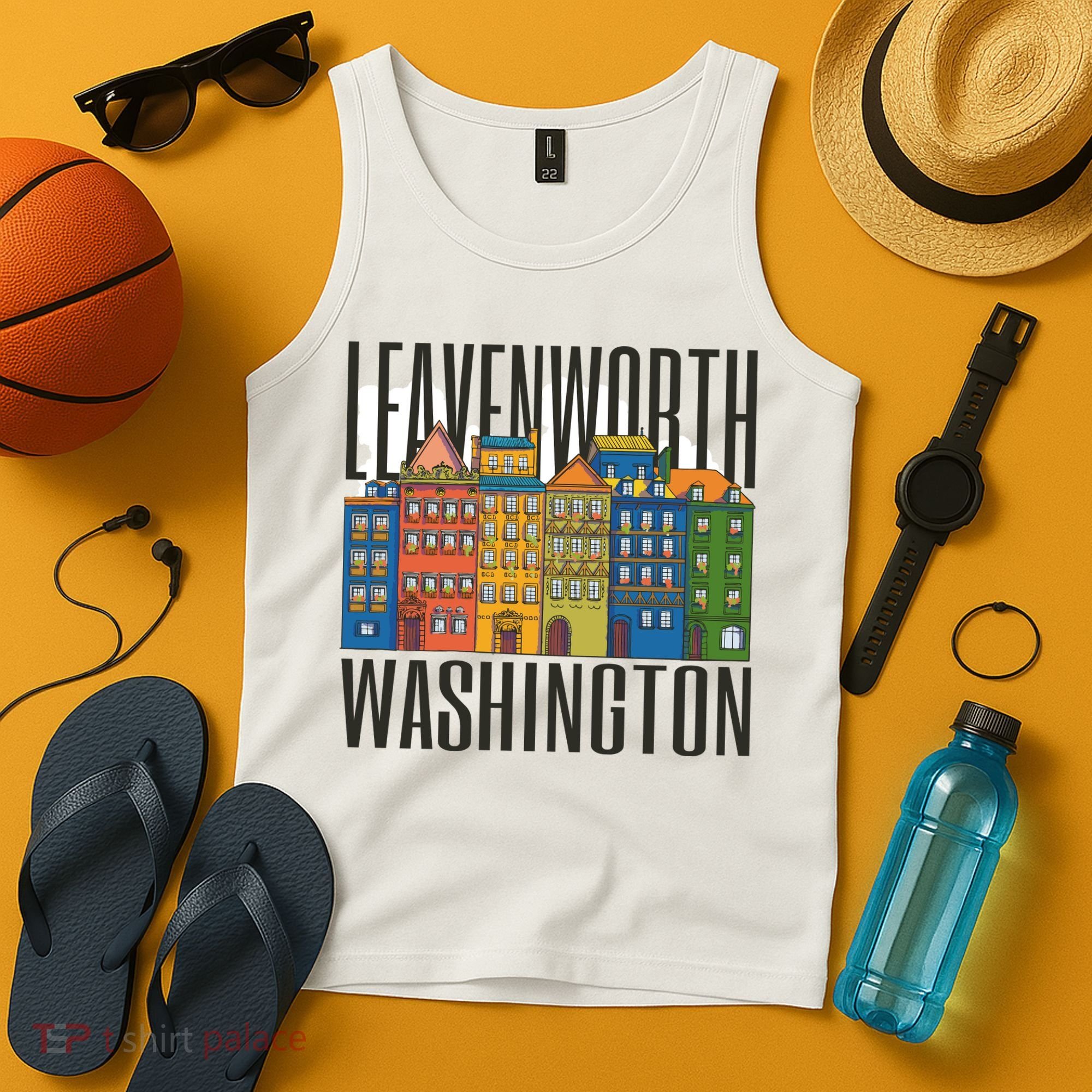 Leavenworth Washington State Tank Top