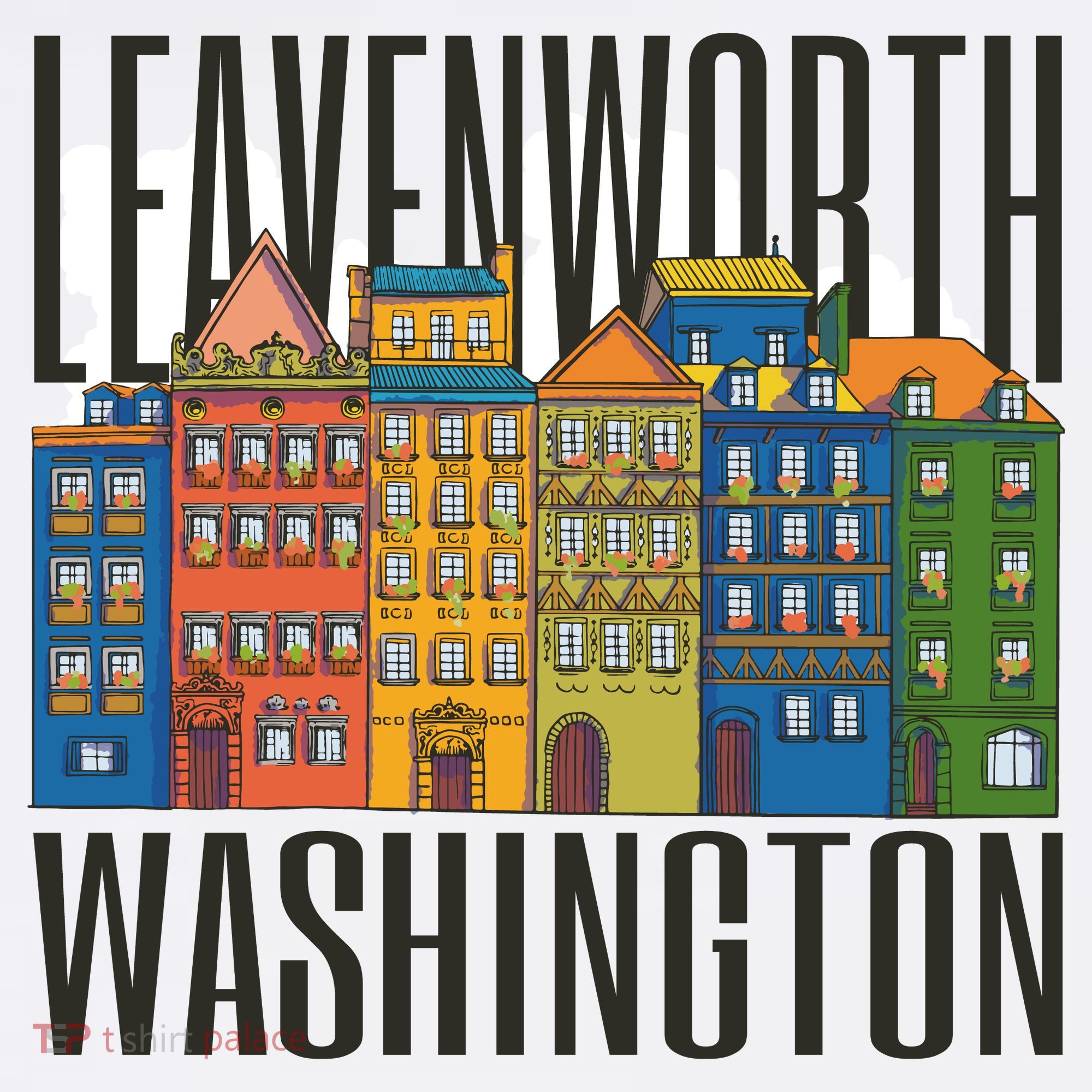 Leavenworth Washington State Tank Top