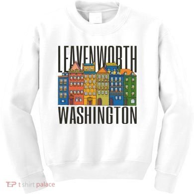 Leavenworth Washington State Kids Sweatshirt