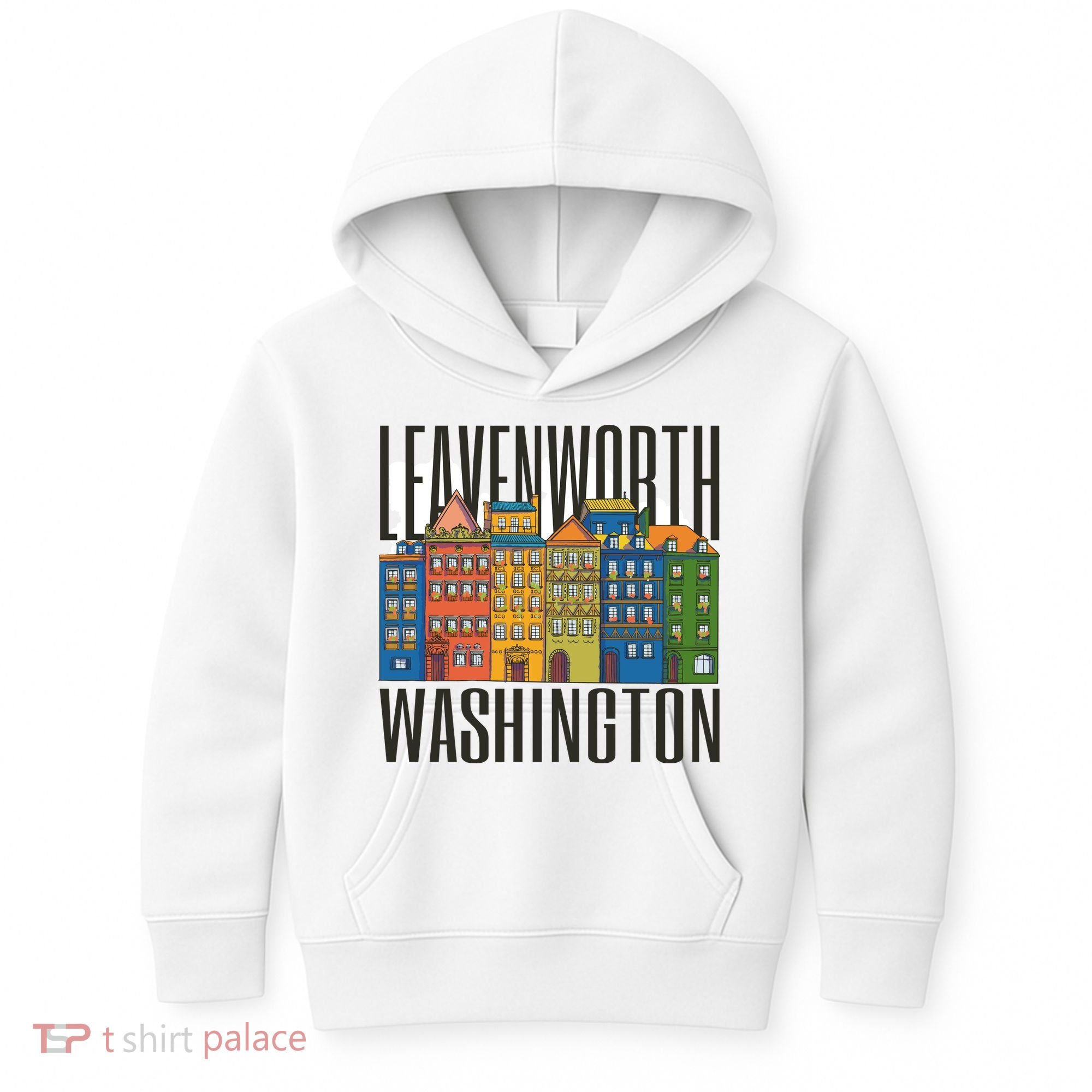 Leavenworth Washington State Kids Hoodie