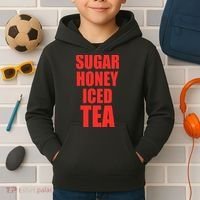 Latto’S Wearing Sugar Honey Iced Tea Kids Hoodie thumb 2