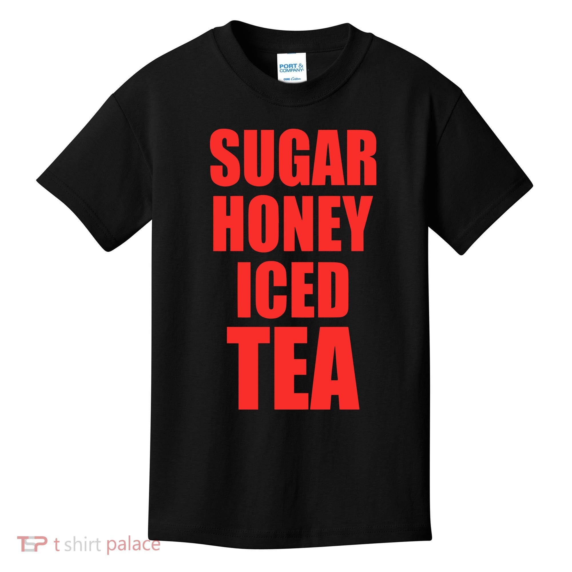 Latto’S Wearing Sugar Honey Iced Tea Kids T-Shirt