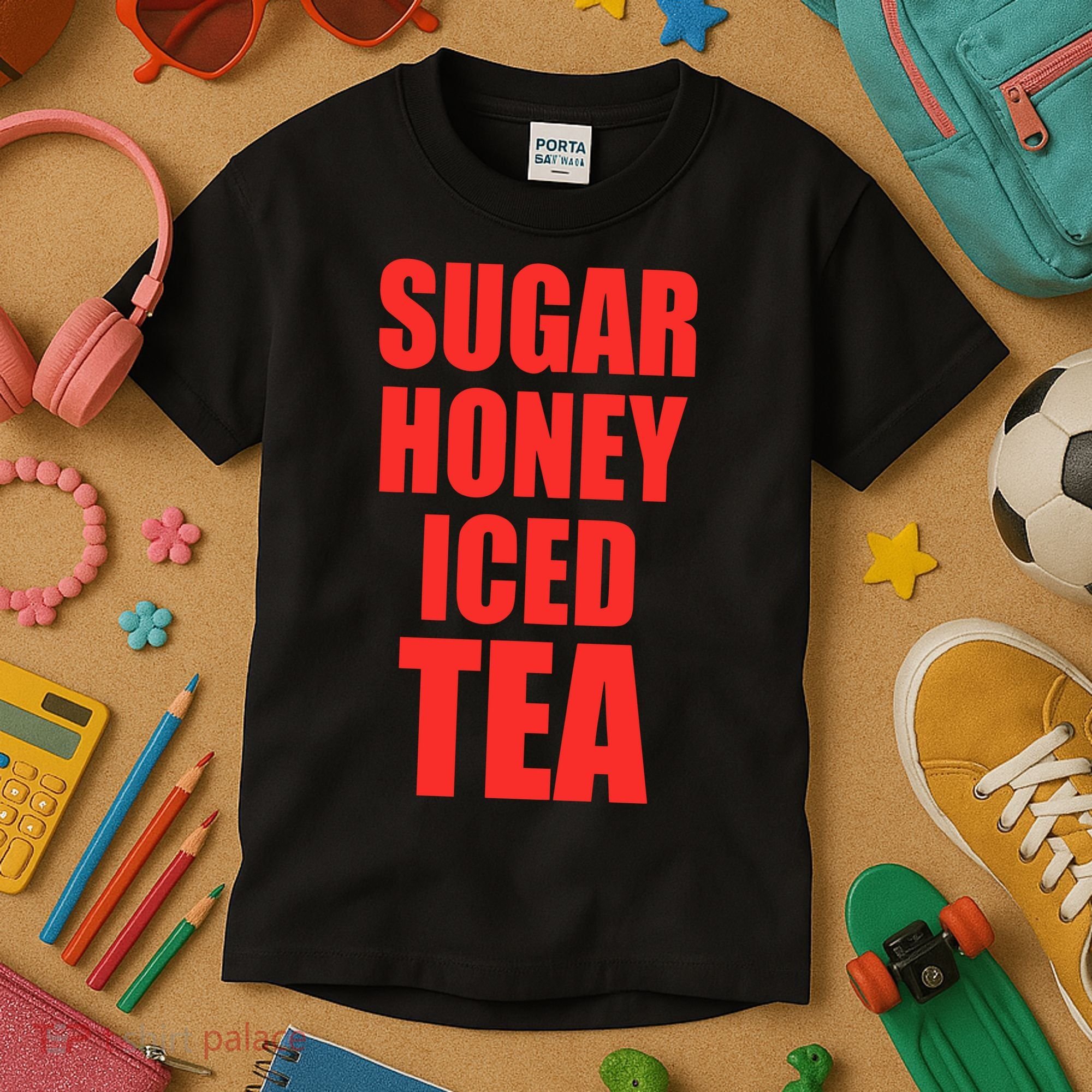 Latto’S Wearing Sugar Honey Iced Tea Kids T-Shirt