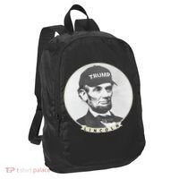 Lincoln Wearing Trump Hat Funny Abe Merica Abraham Port Authority Crush Ripstop Backpack thumb 1