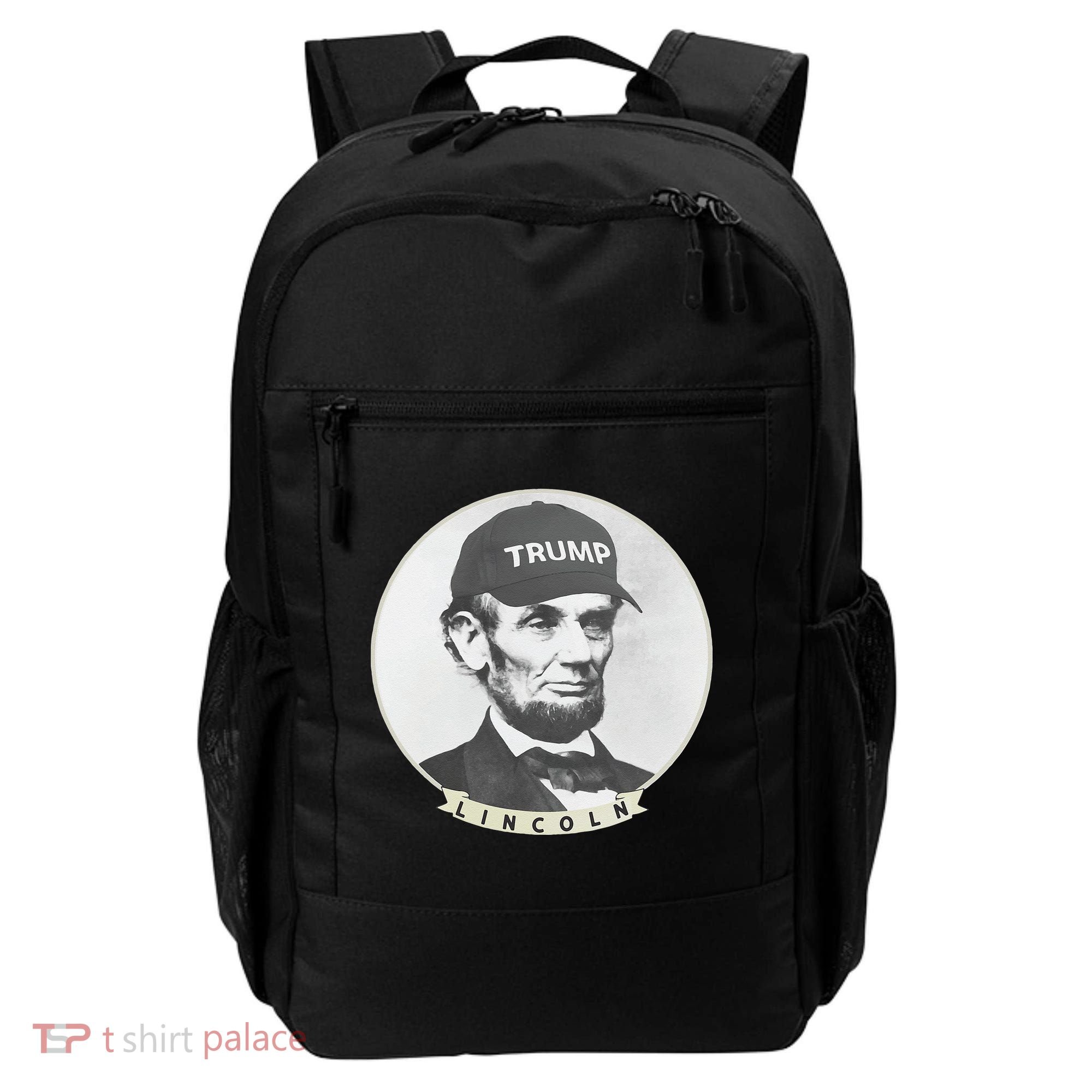 Lincoln Wearing Trump Hat Funny Abe Merica Abraham Backpack