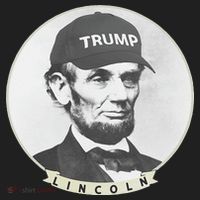 Lincoln Wearing Trump Hat Funny Abe Merica Abraham Beanie thumb 2