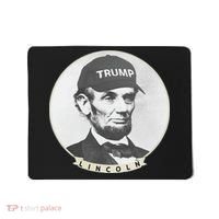 Lincoln Wearing Trump Hat Funny Abe Merica Abraham Mousepad thumb 0