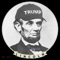 Lincoln Wearing Trump Hat Funny Abe Merica Abraham Ornament thumb 1