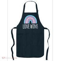 Love Wins Transgender Rainbow Pride Month Apron thumb 0