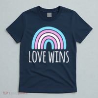 Love Wins Transgender Rainbow Pride Month T-Shirt thumb 5
