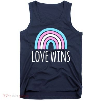 Love Wins Transgender Rainbow Pride Month Tank Top