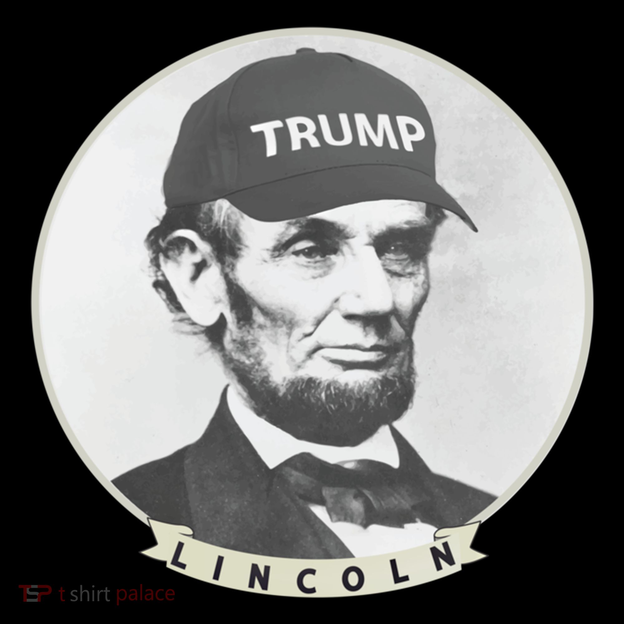 Lincoln Wearing Trump Hat Funny Abe Merica Abraham Gift Coffee Mug