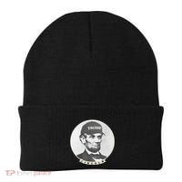 Lincoln Wearing Trump Hat Funny Abe Merica Abraham Gift Beanie thumb 0