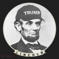 Lincoln Wearing Trump Hat Funny Abe Merica Abraham Gift Beanie thumb 2