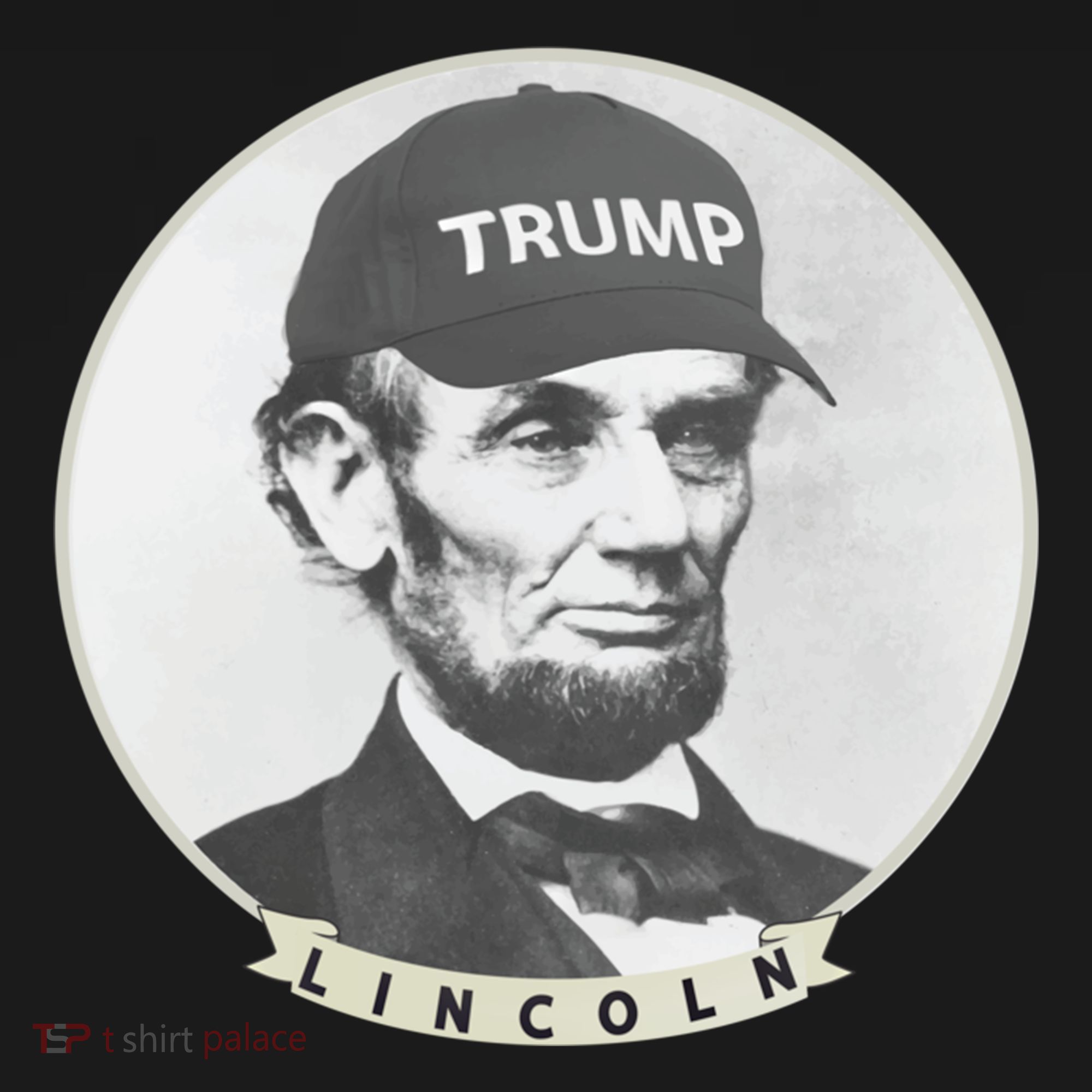 Lincoln Wearing Trump Hat Funny Abe Merica Abraham Gift Women's Hoodie