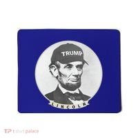 Lincoln Wearing Trump Hat Funny Abe Merica Abraham Gift Mousepad thumb 0