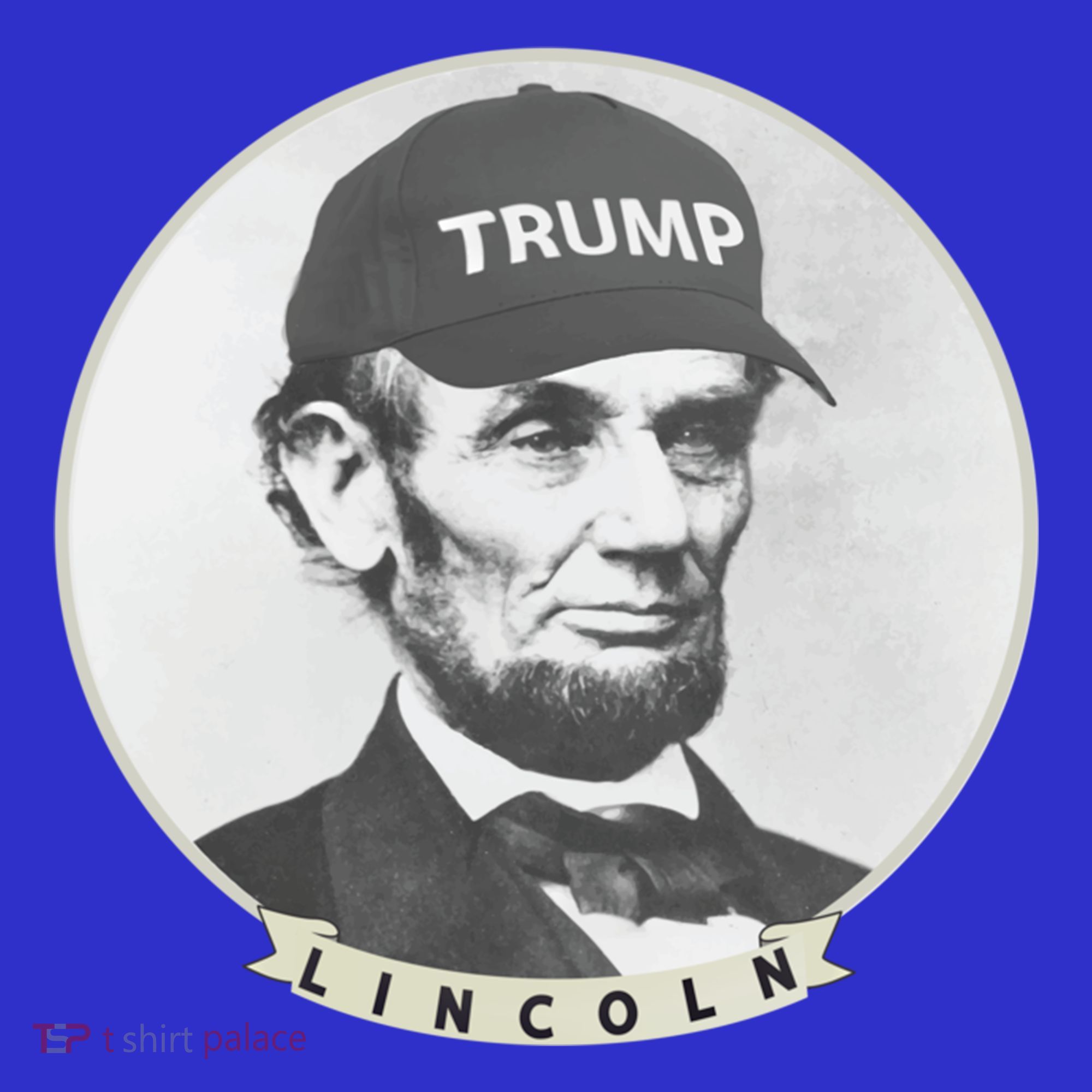 Lincoln Wearing Trump Hat Funny Abe Merica Abraham Gift Mousepad