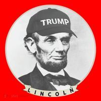 Lincoln Wearing Trump Hat Funny Abe Merica Abraham Gift Santa Hat thumb 1