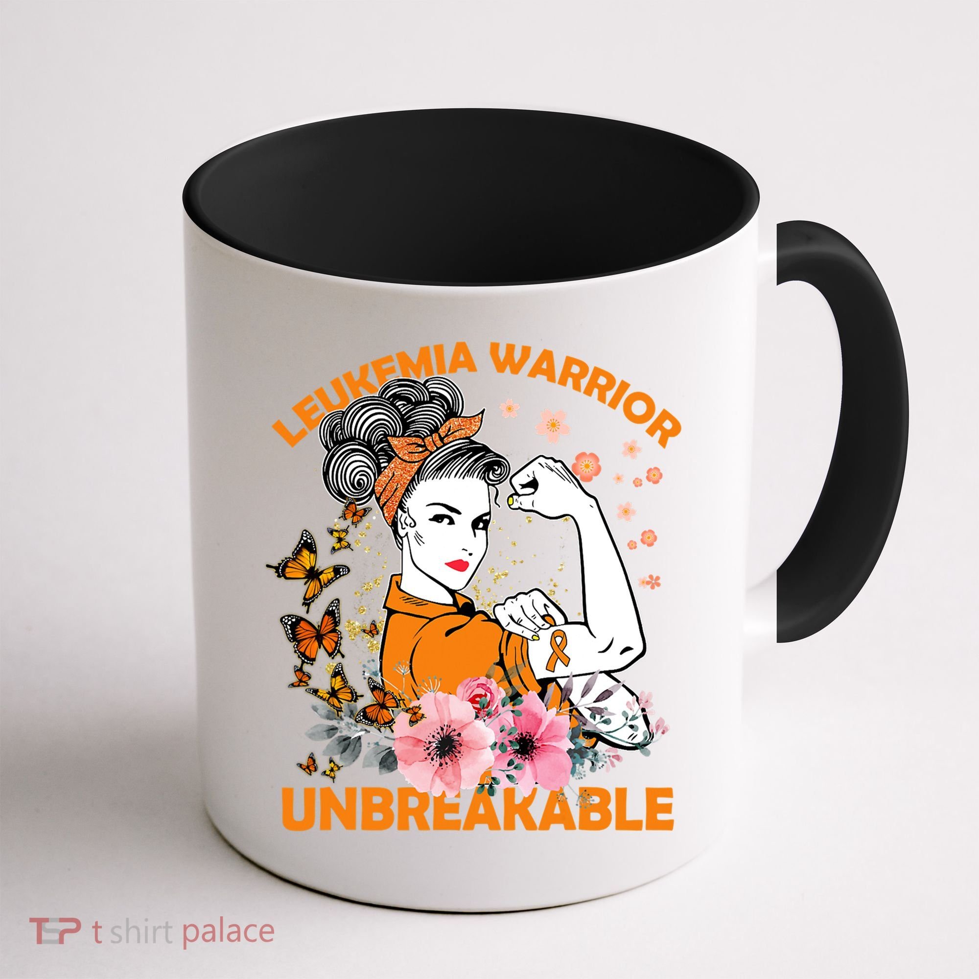 Leukemia Warrior Unbreakable Gift Awareness Gift Coffee Mug