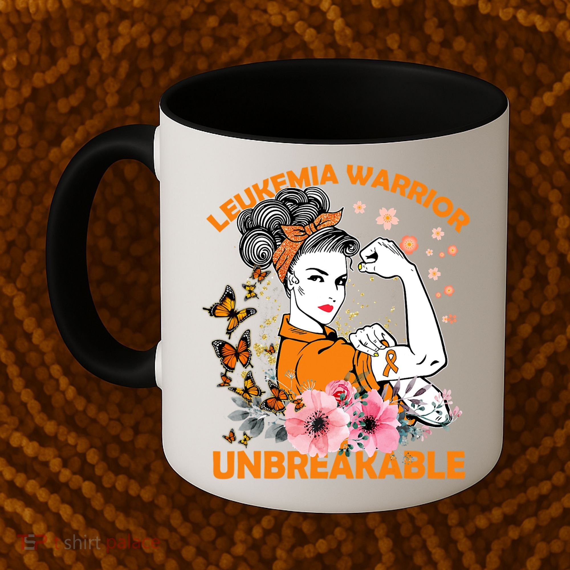 Leukemia Warrior Unbreakable Gift Awareness Gift Coffee Mug