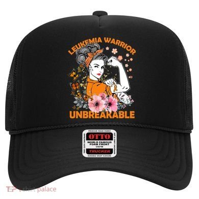 Leukemia Warrior Unbreakable Gift Awareness Gift Hat