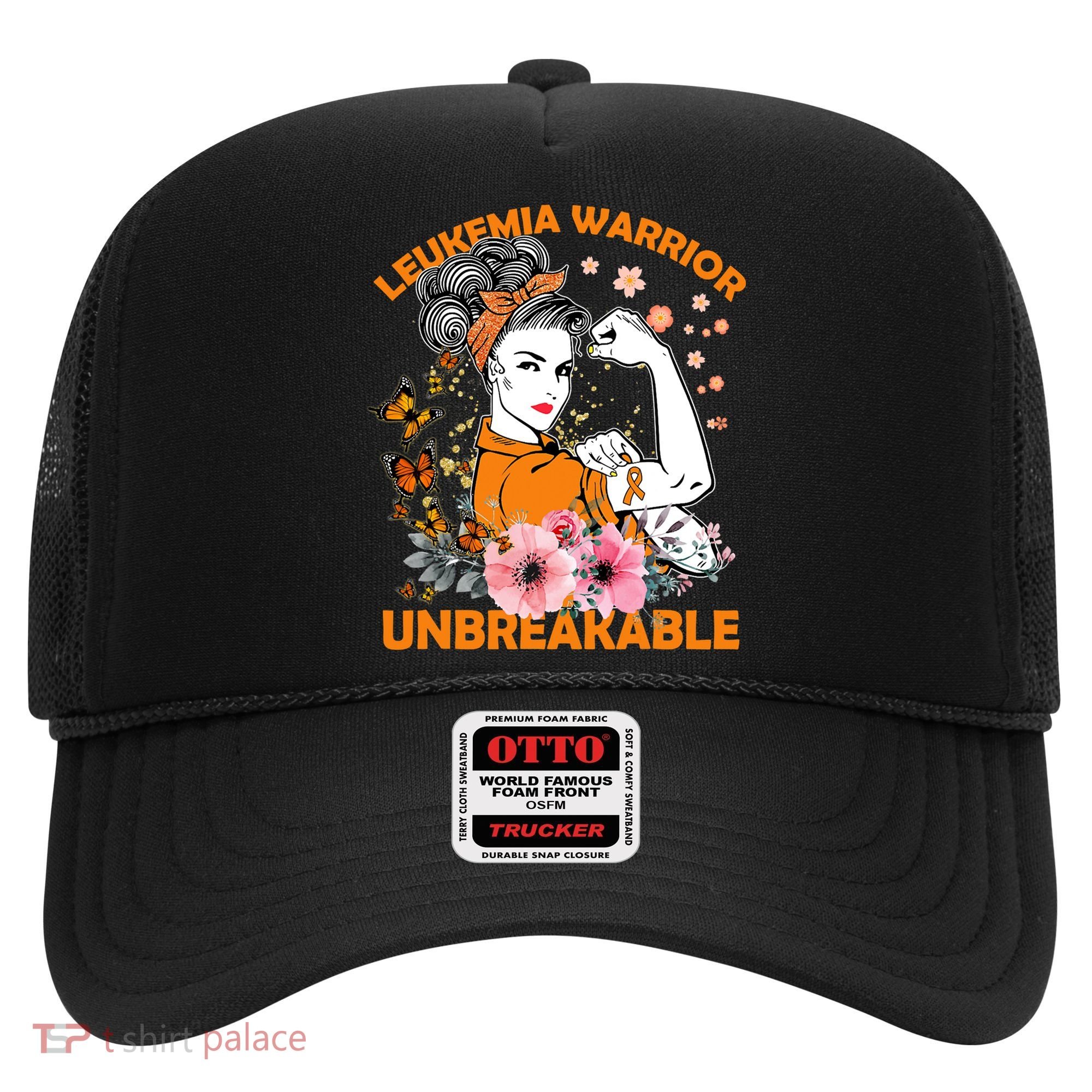 Leukemia Warrior Unbreakable Gift Awareness Gift Hat