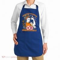 Leukemia Warrior Unbreakable Gift Awareness Gift Apron thumb 2