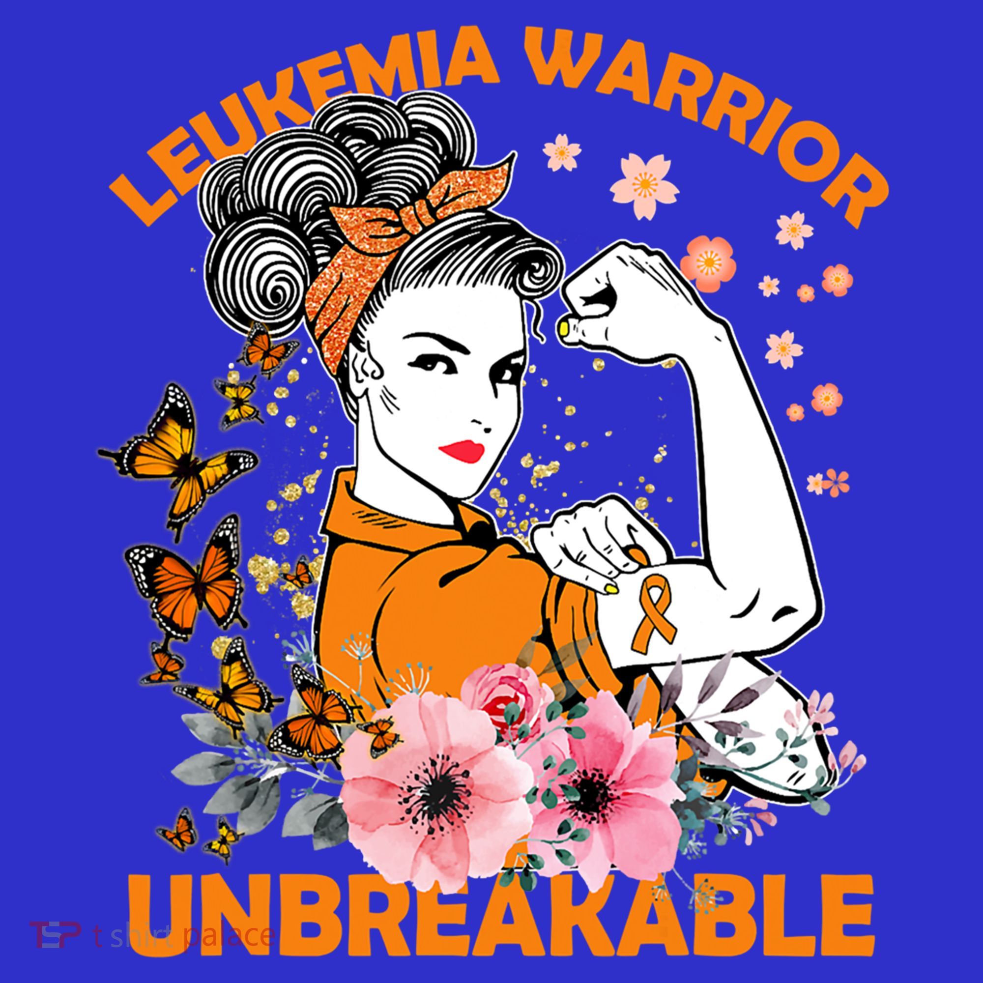 Leukemia Warrior Unbreakable Gift Awareness Gift Kids Hoodie